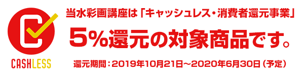 ５％還元の対象商品です。