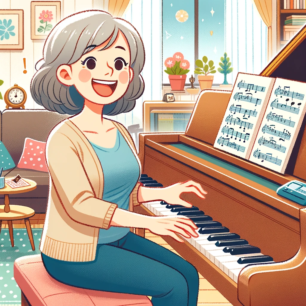 「大人でもピアノは習えますか？」という質問への回答