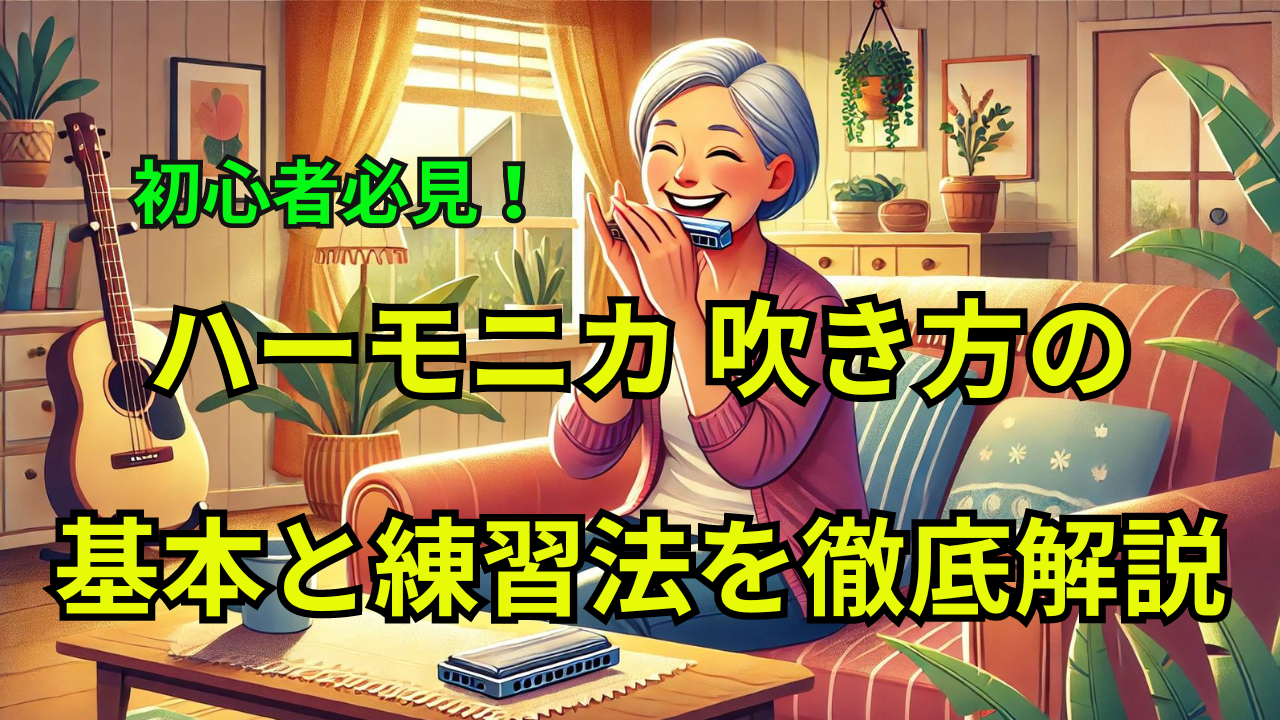 初心者必見！ハーモニカ 吹き方の基本と練習法を徹底解説
