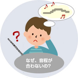 なぜ、音程が合わないの？